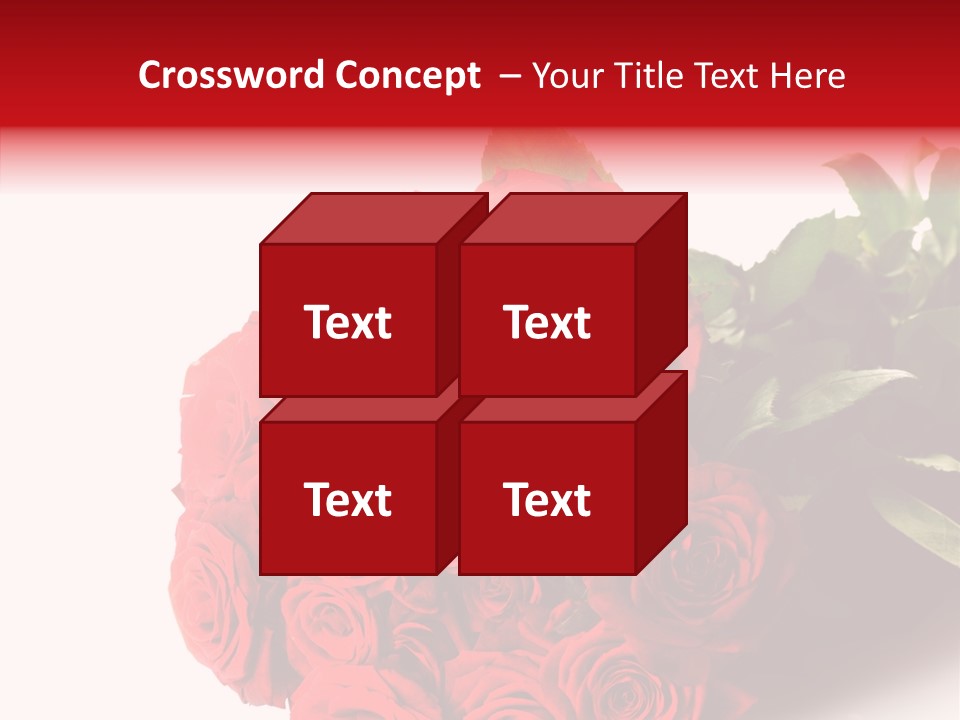 Red Roses PowerPoint Template