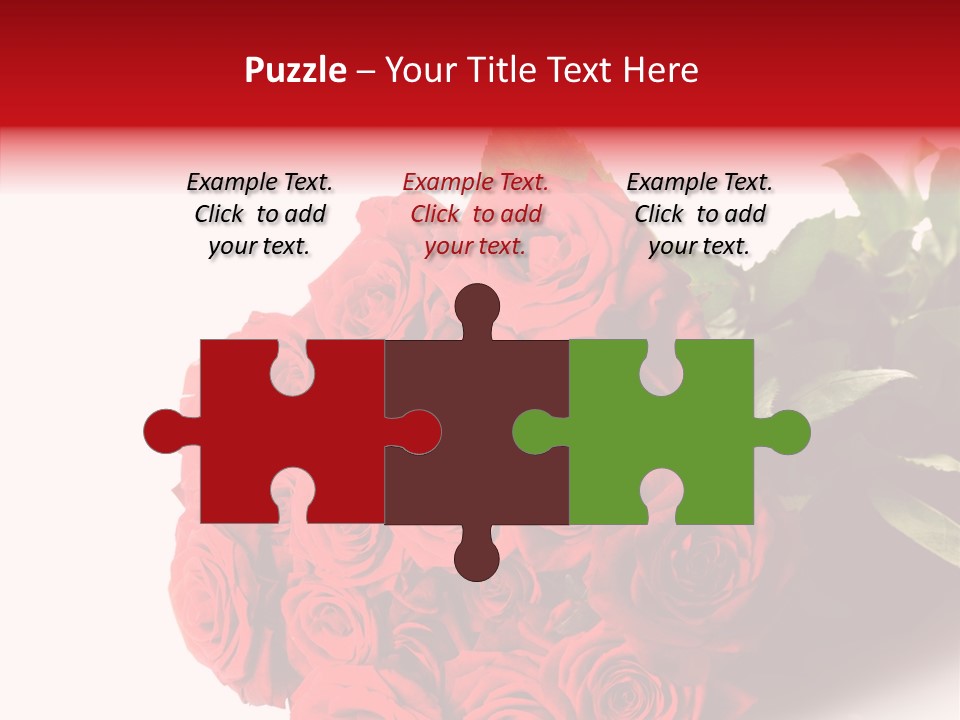 Red Roses PowerPoint Template