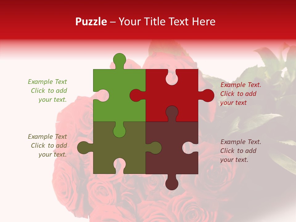 Red Roses PowerPoint Template