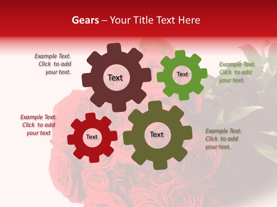 Red Roses PowerPoint Template
