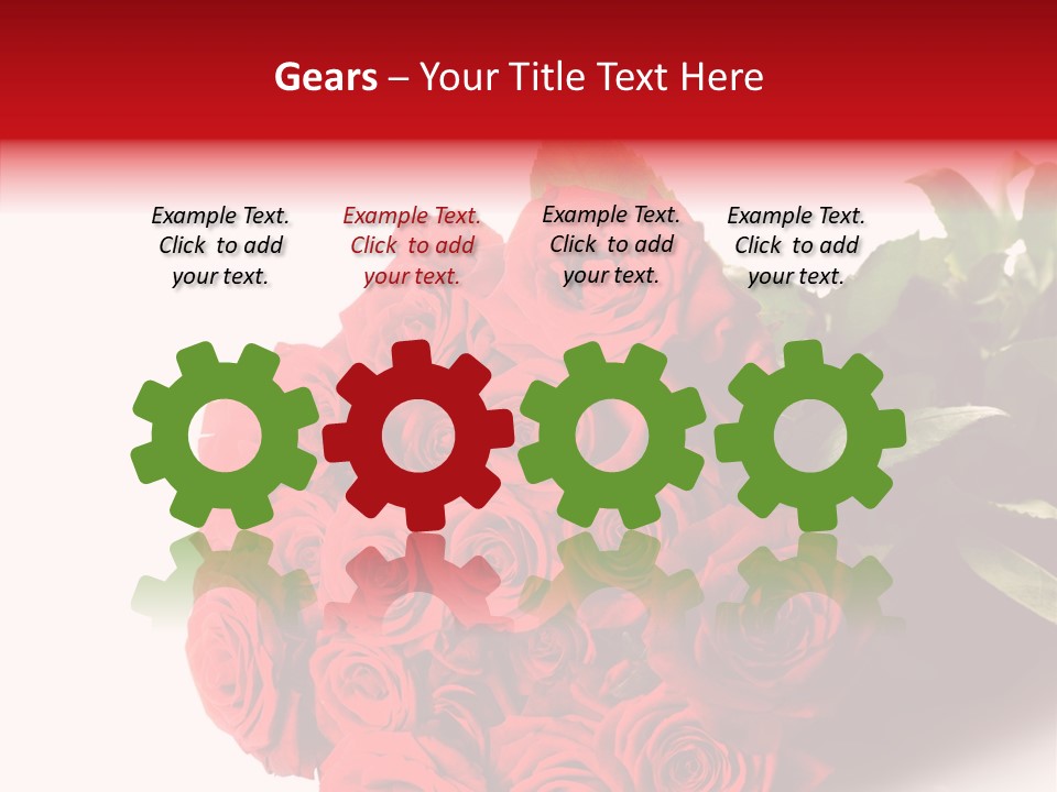 Red Roses PowerPoint Template