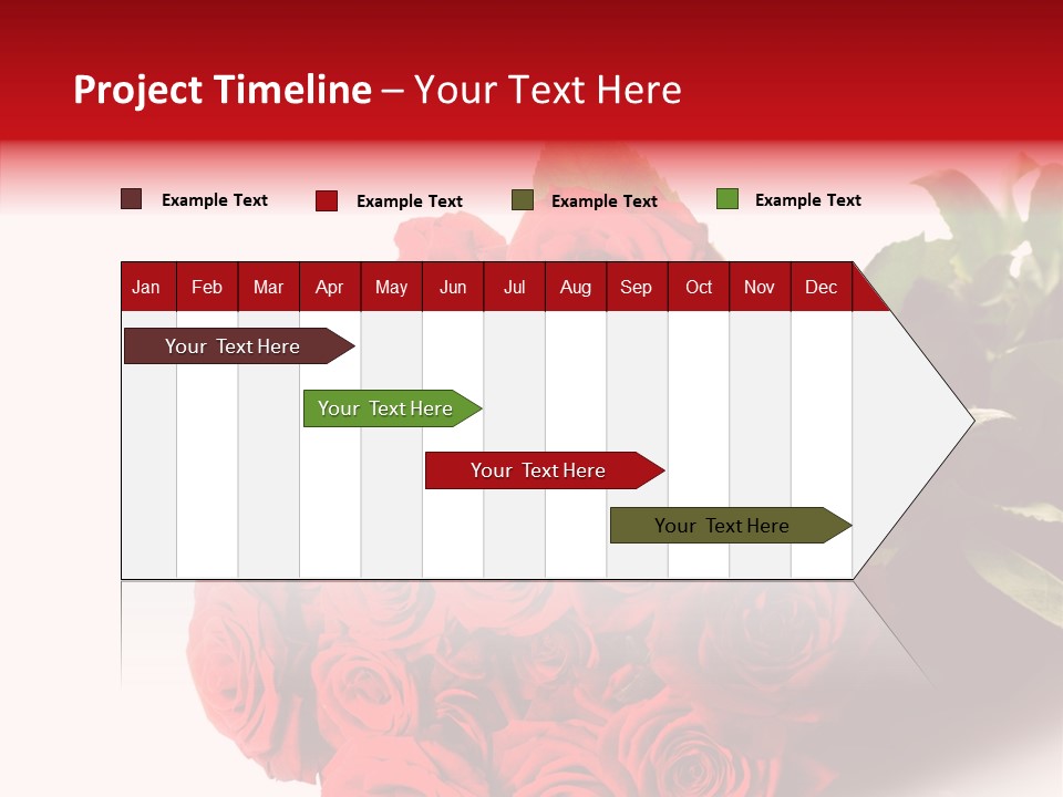 Red Roses PowerPoint Template