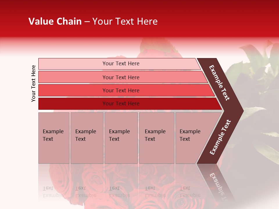 Red Roses PowerPoint Template