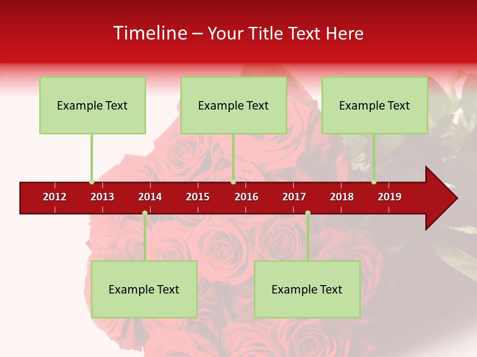 Red Roses PowerPoint Template