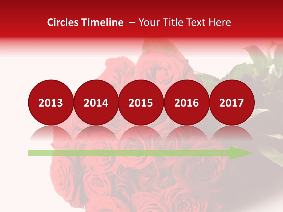 Red Roses PowerPoint Template
