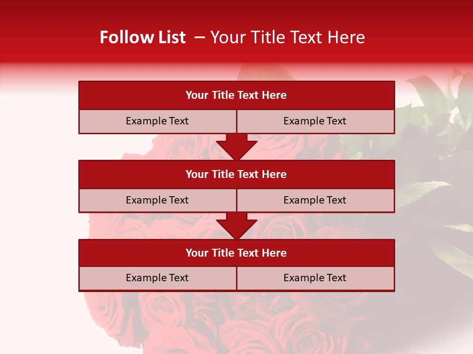 Red Roses PowerPoint Template