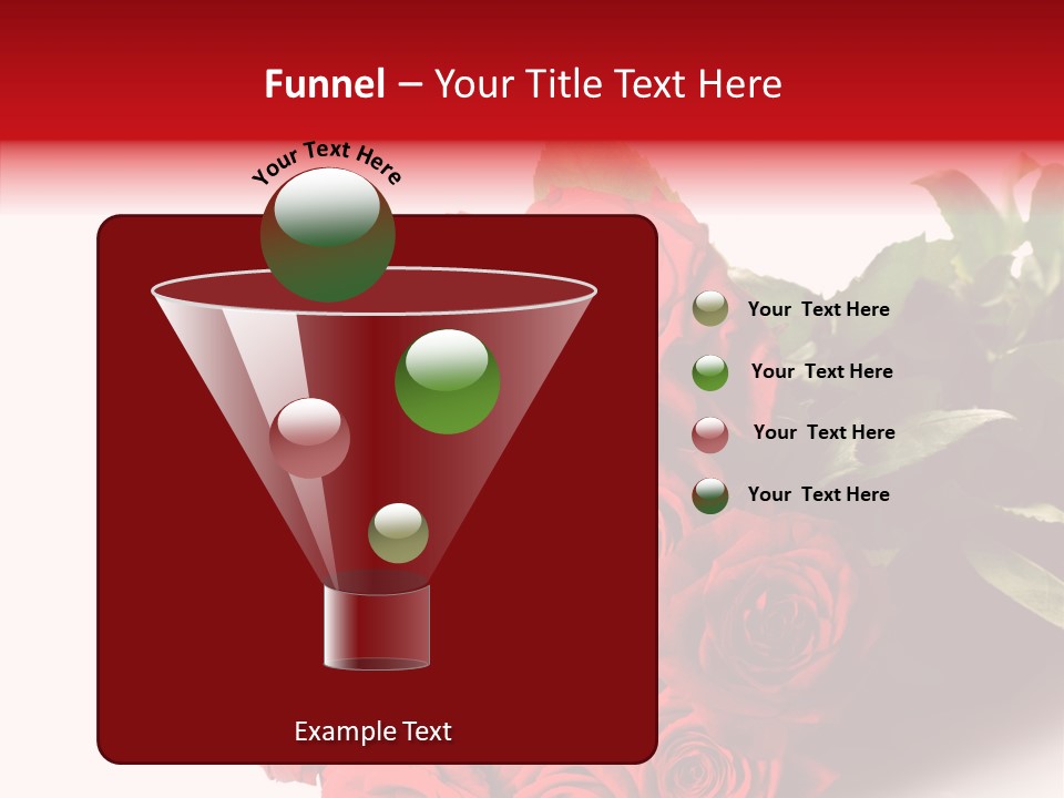 Red Roses PowerPoint Template