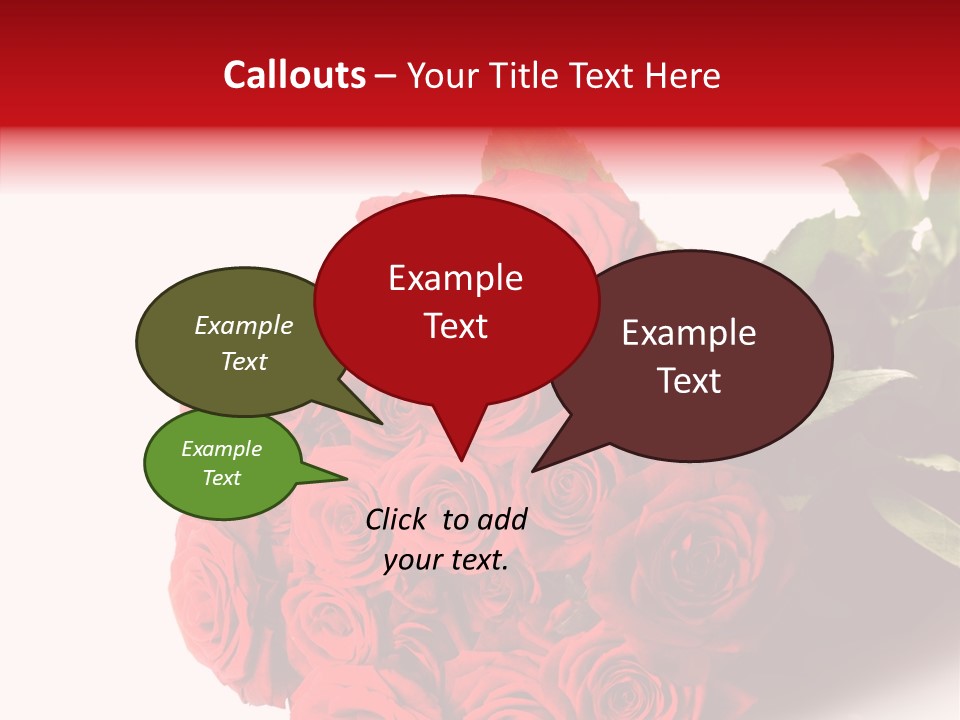 Red Roses PowerPoint Template
