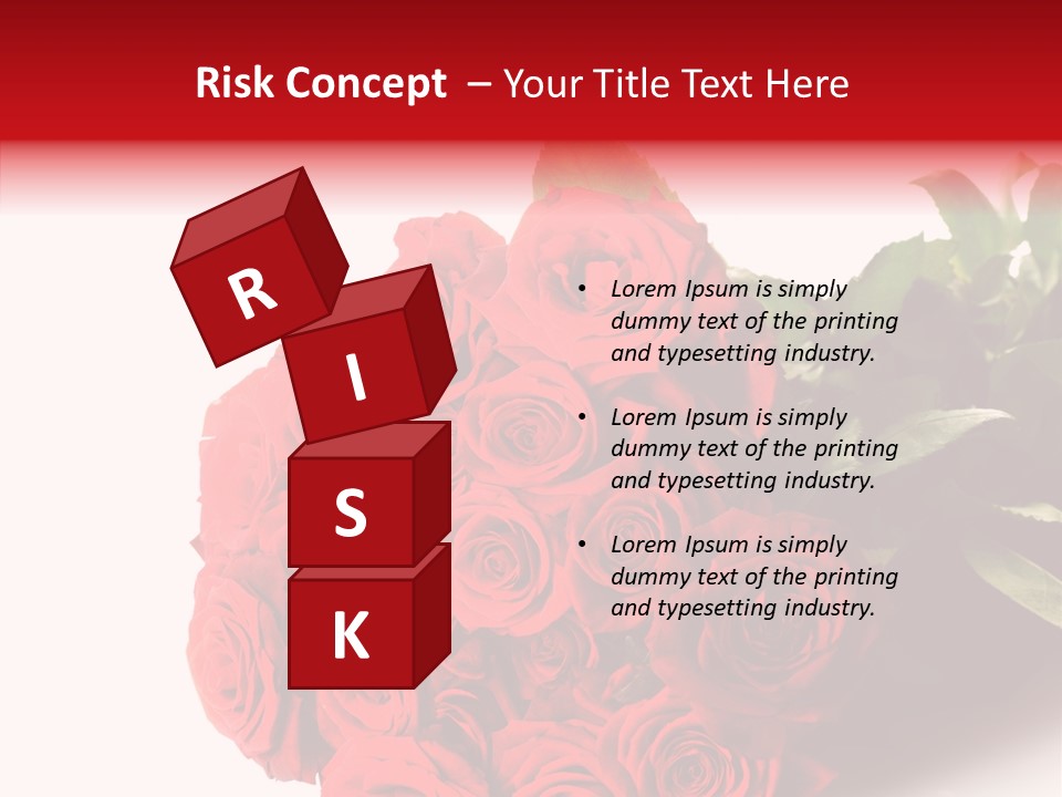 Red Roses PowerPoint Template