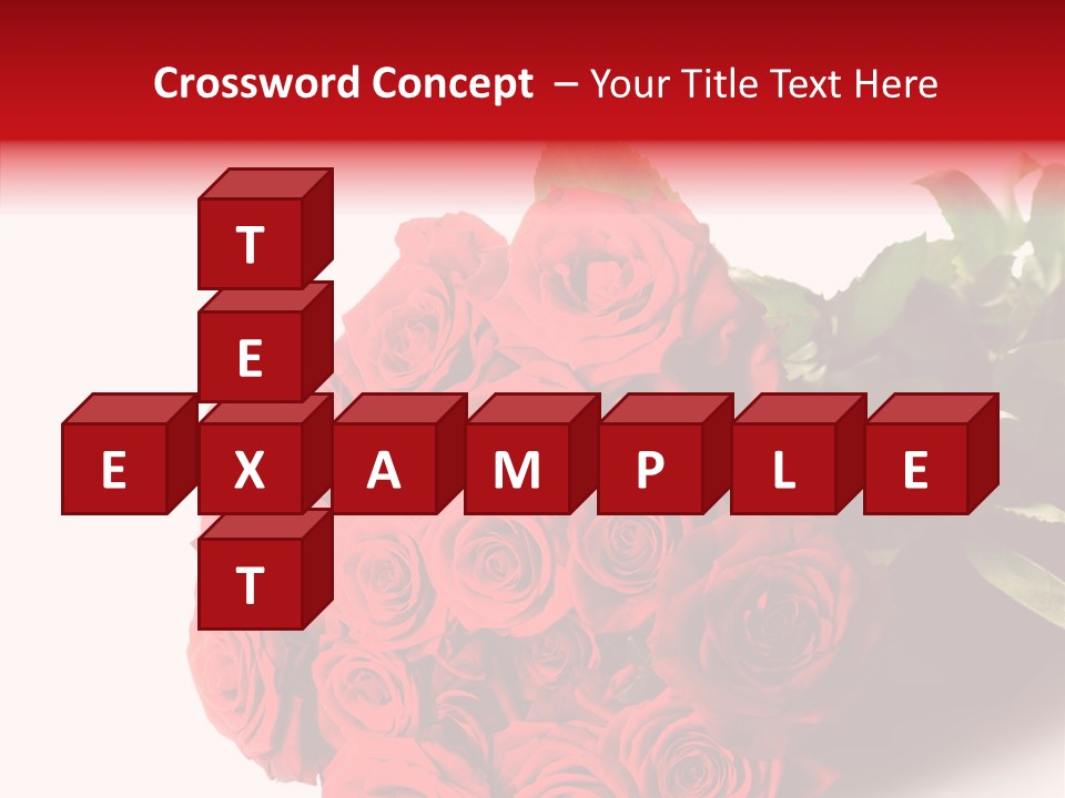 Red Roses PowerPoint Template
