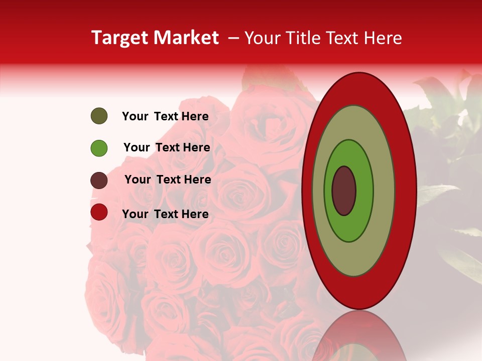 Red Roses PowerPoint Template