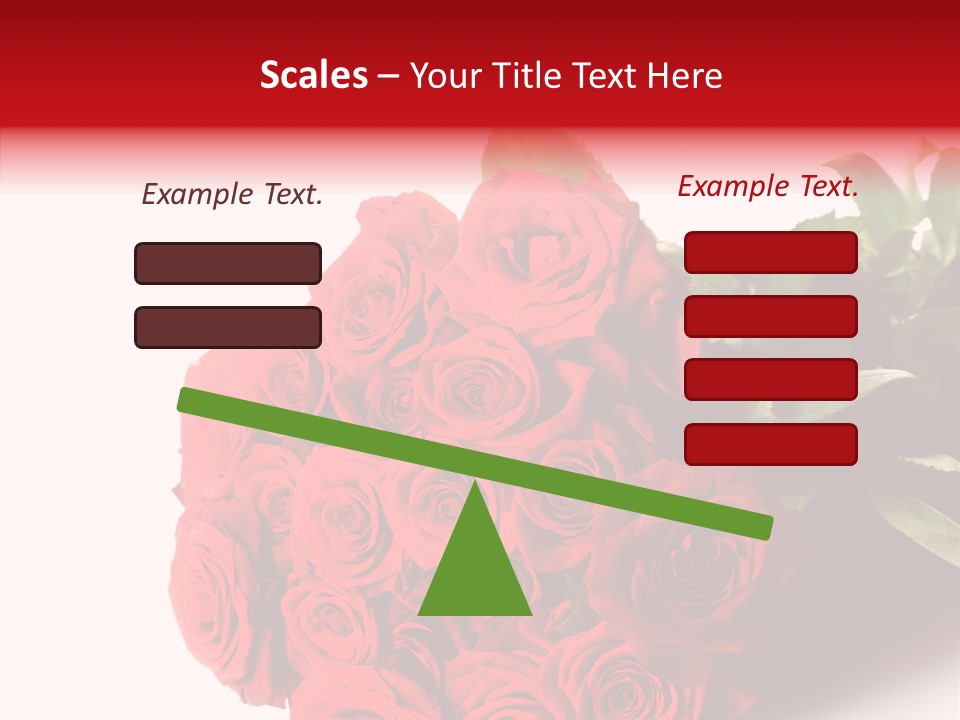 Red Roses PowerPoint Template