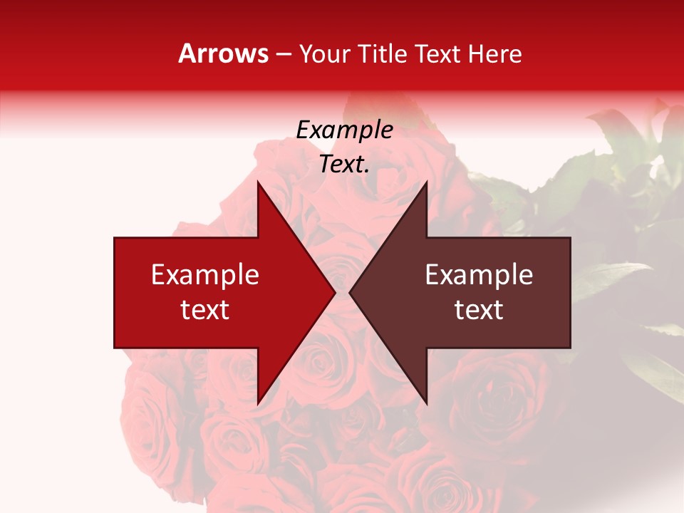 Red Roses PowerPoint Template