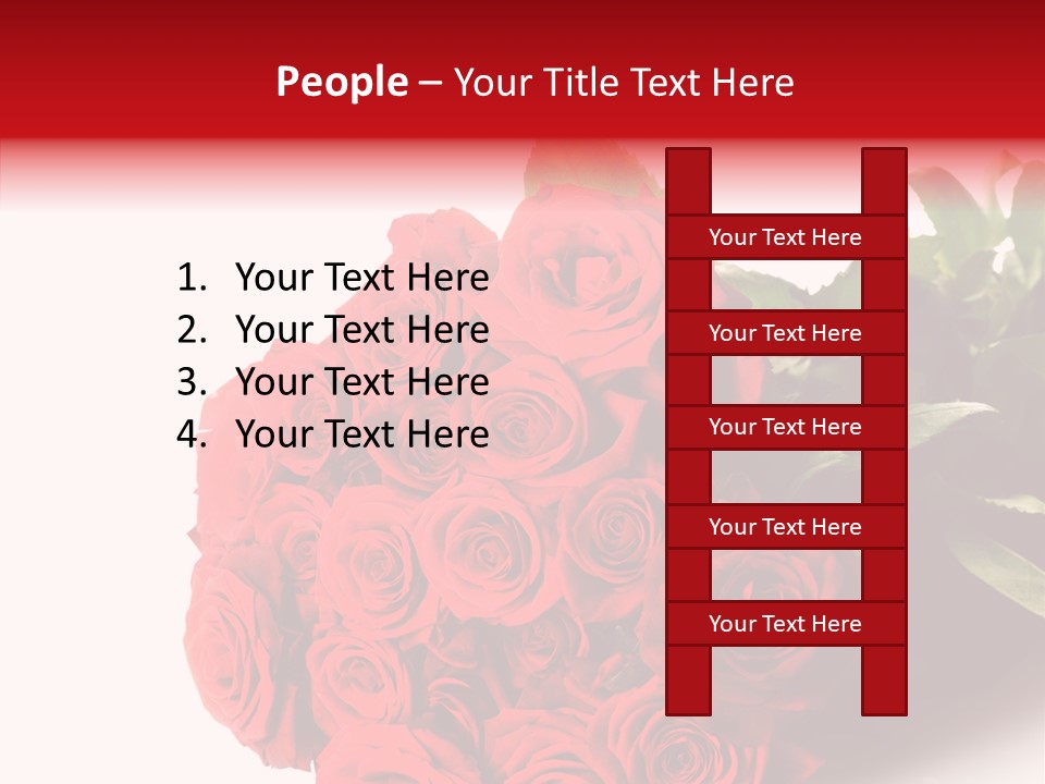Red Roses PowerPoint Template