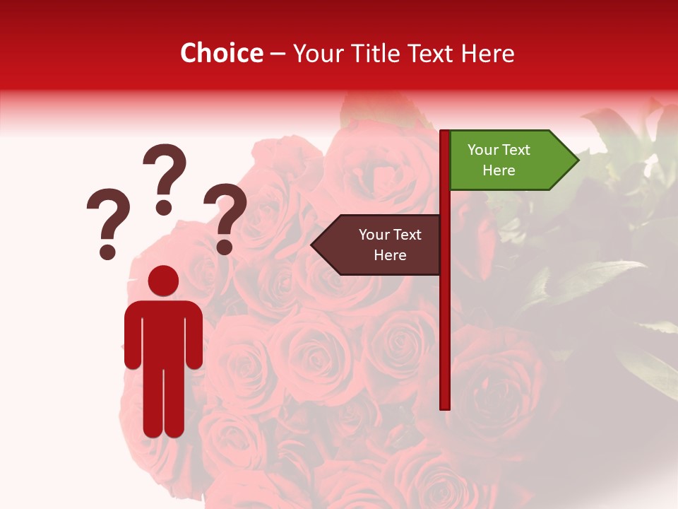 Red Roses PowerPoint Template