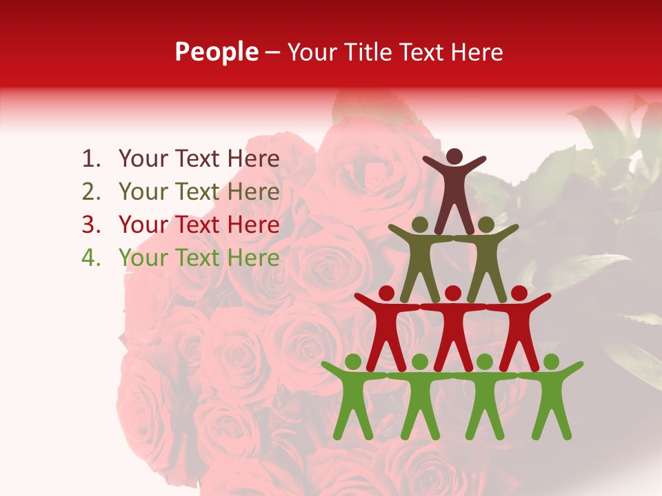 Red Roses PowerPoint Template
