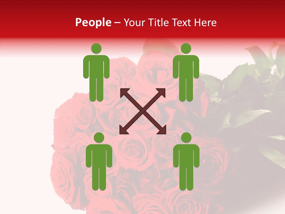 Red Roses PowerPoint Template