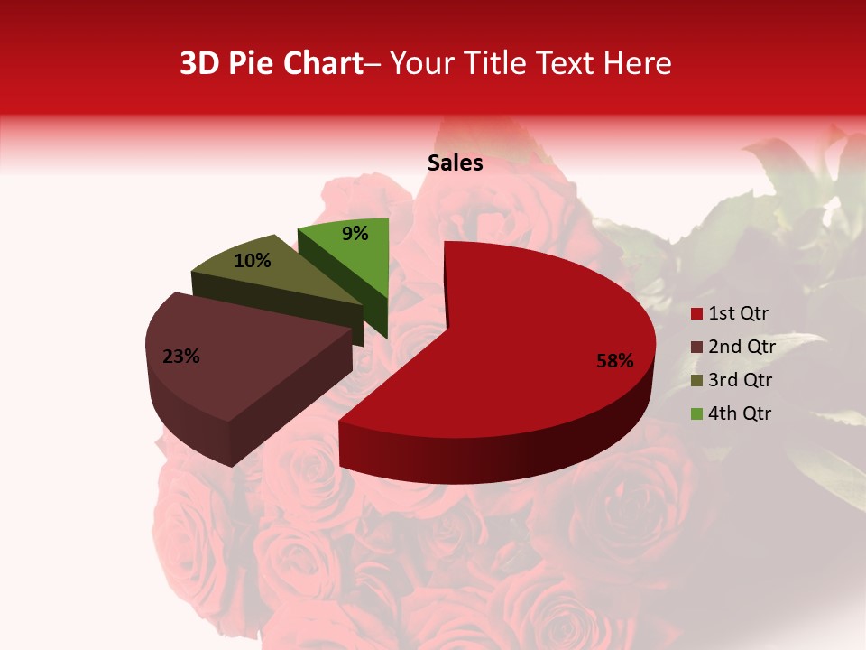 Red Roses PowerPoint Template
