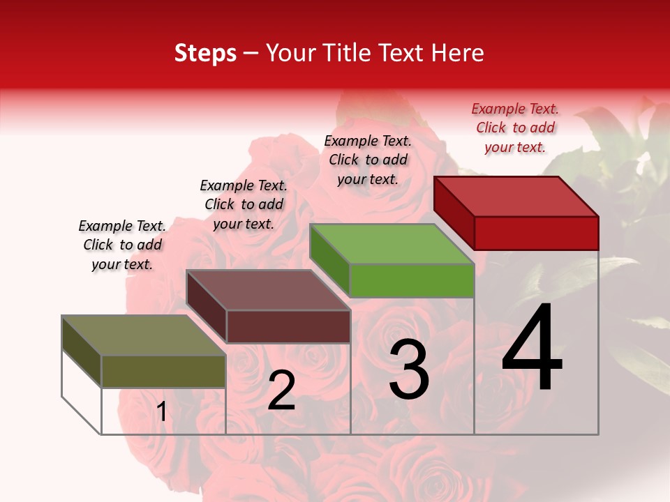 Red Roses PowerPoint Template
