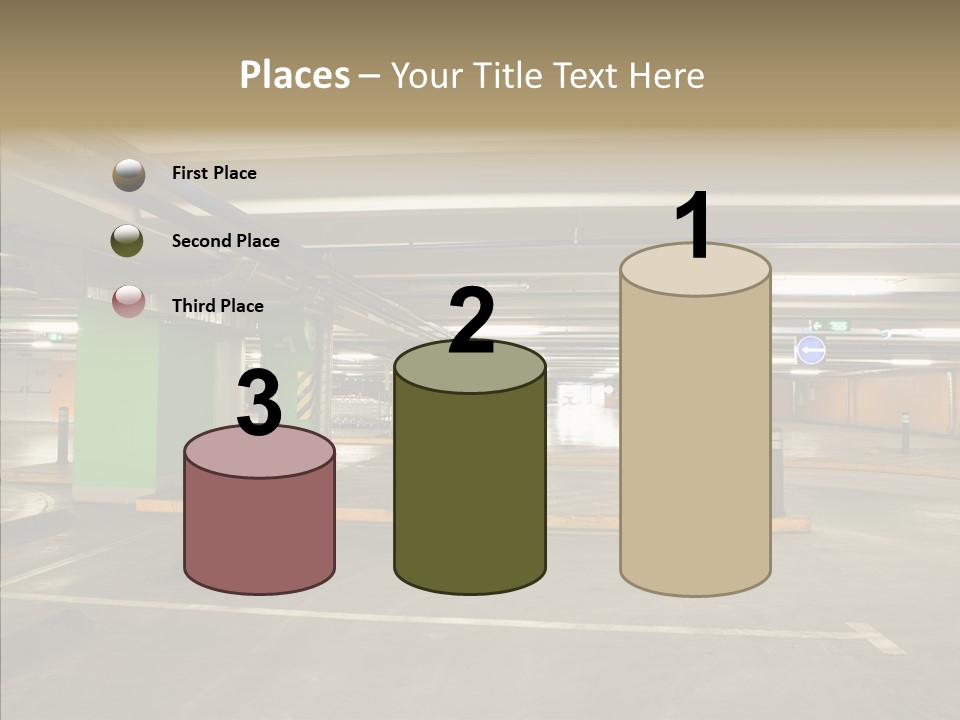 Parking Interior PowerPoint Template