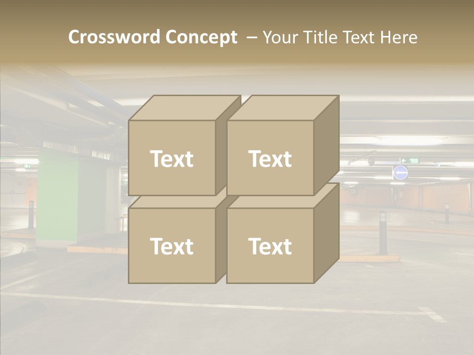 Parking Interior PowerPoint Template