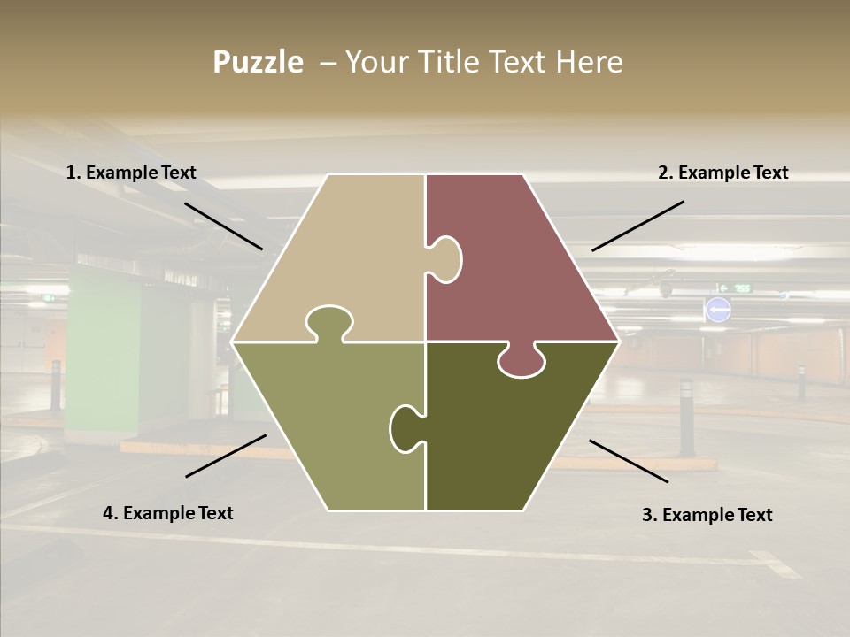 Parking Interior PowerPoint Template