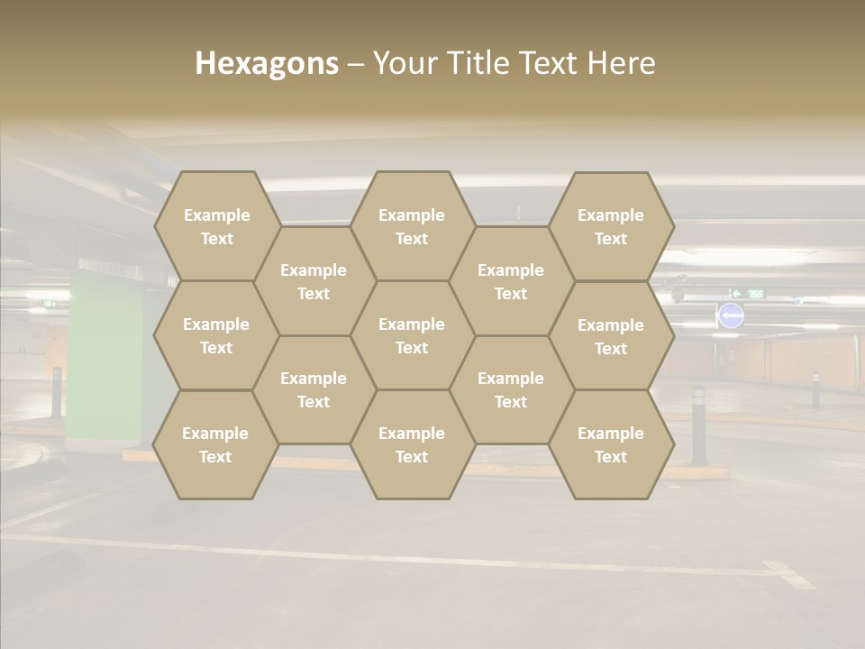 Parking Interior PowerPoint Template
