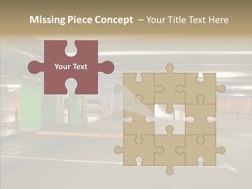 Parking Interior PowerPoint Template