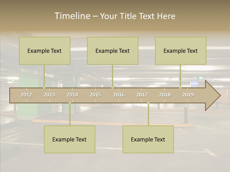 Parking Interior PowerPoint Template