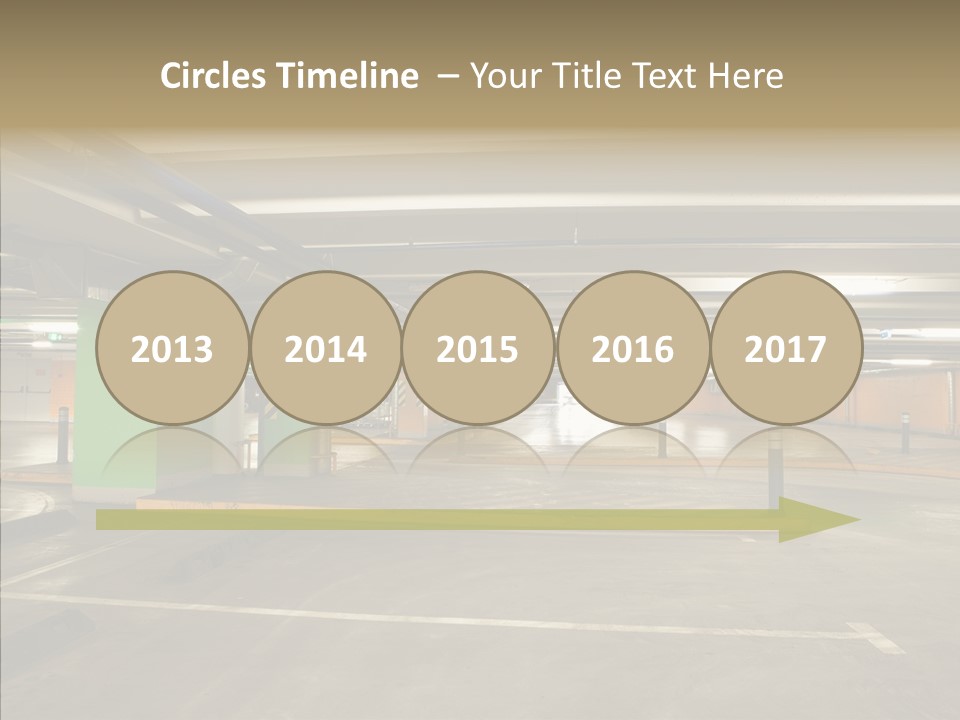 Parking Interior PowerPoint Template