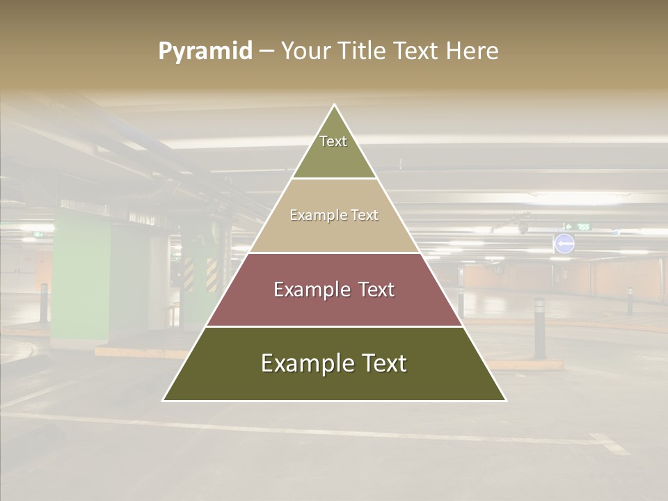 Parking Interior PowerPoint Template