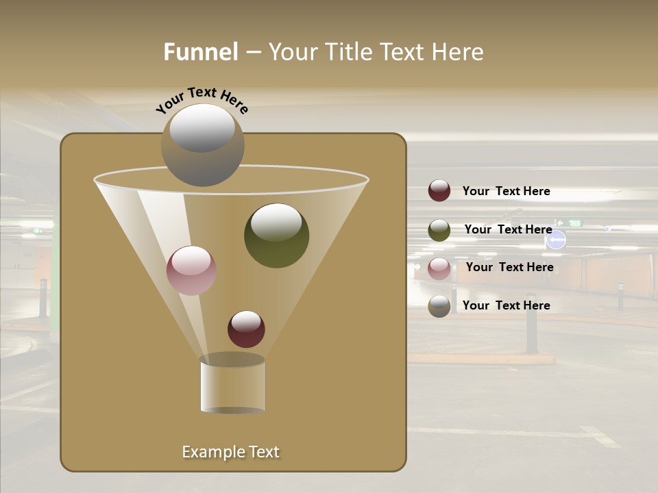 Parking Interior PowerPoint Template