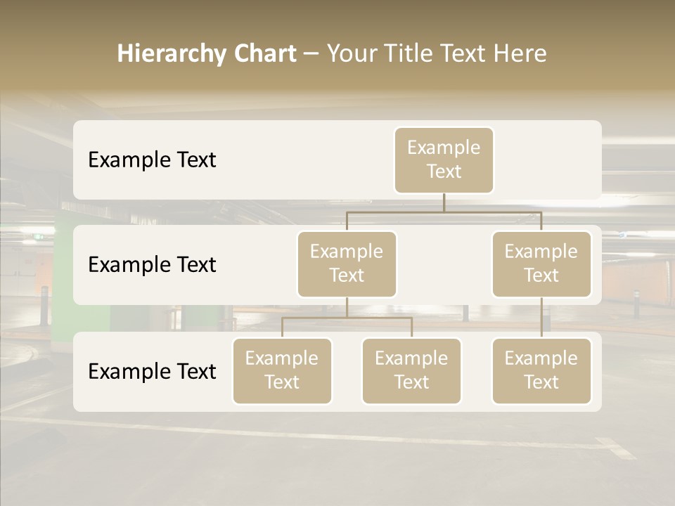 Parking Interior PowerPoint Template