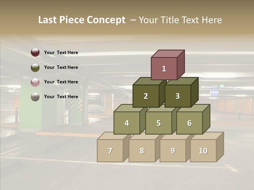 Parking Interior PowerPoint Template