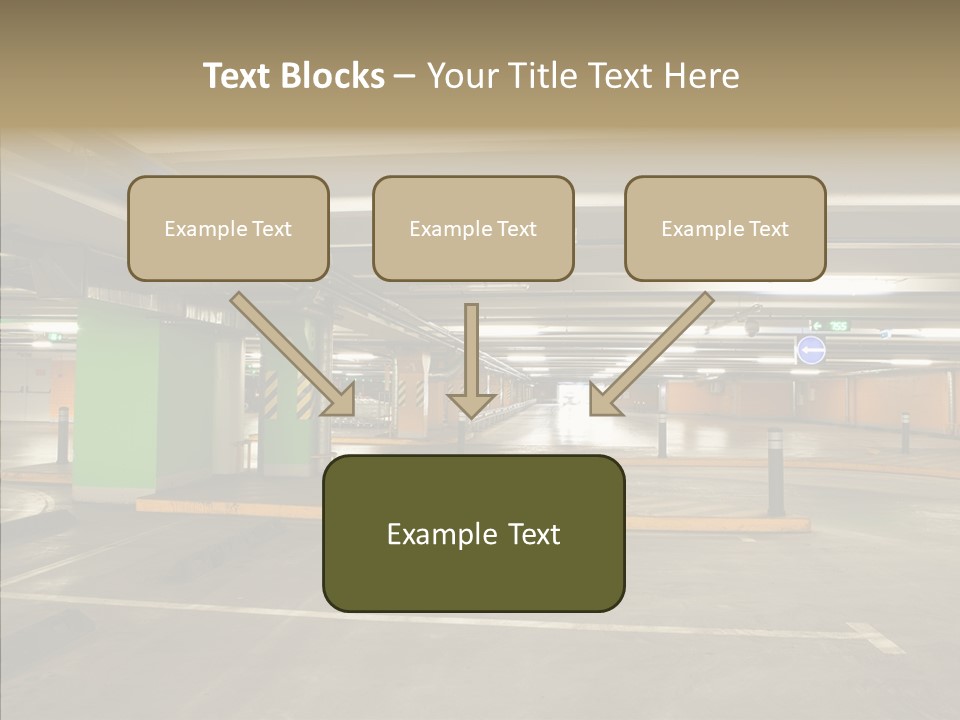 Parking Interior PowerPoint Template
