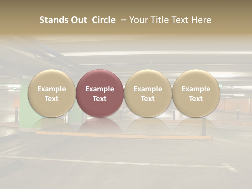 Parking Interior PowerPoint Template