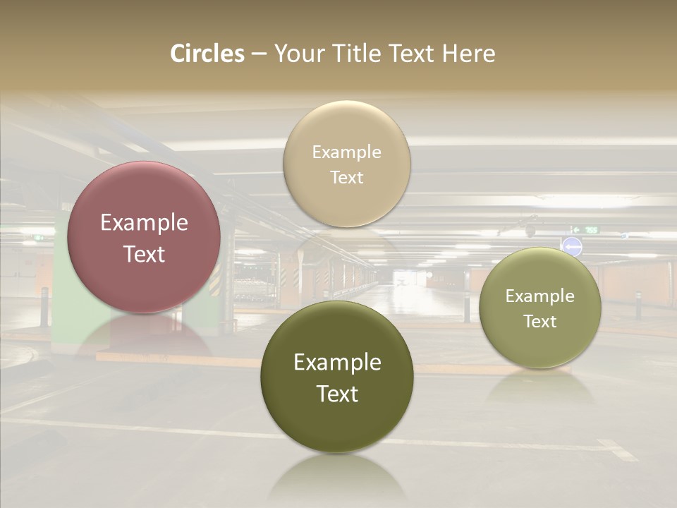 Parking Interior PowerPoint Template