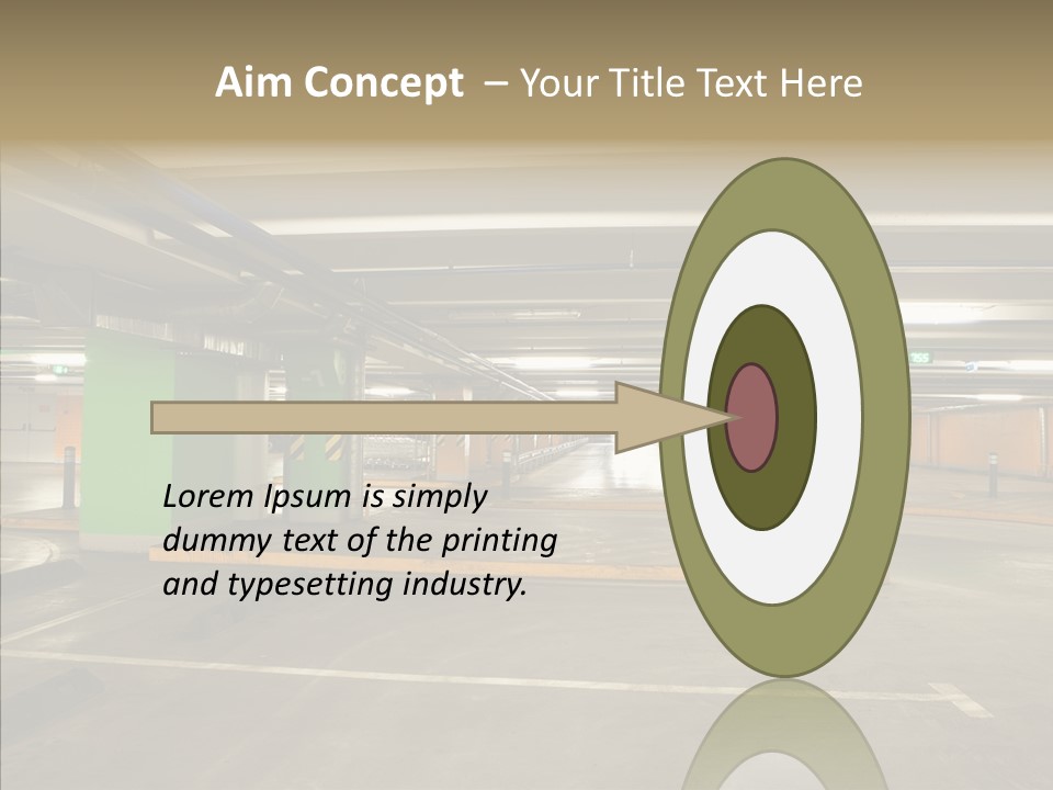 Parking Interior PowerPoint Template