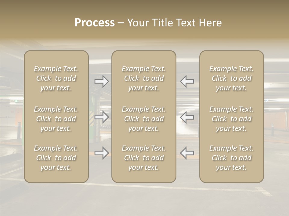 Parking Interior PowerPoint Template