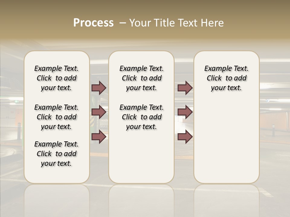 Parking Interior PowerPoint Template
