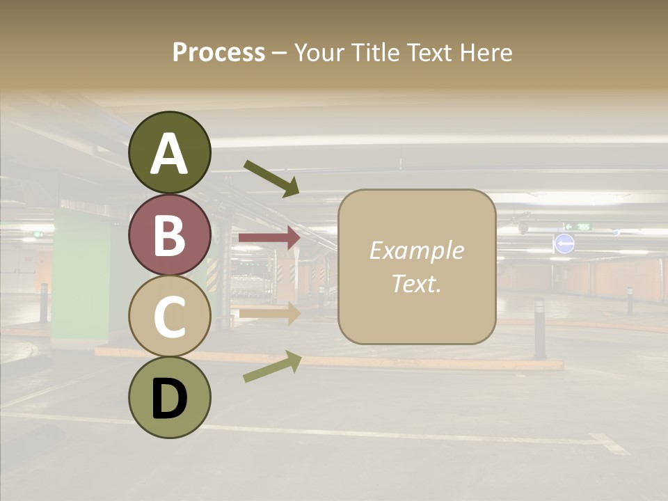 Parking Interior PowerPoint Template