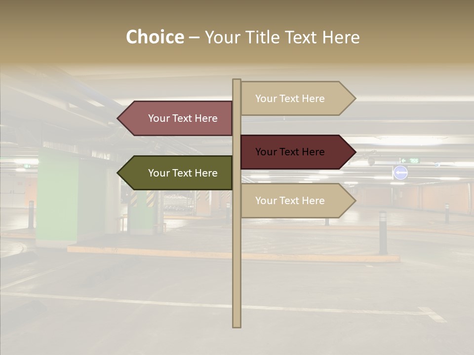 Parking Interior PowerPoint Template