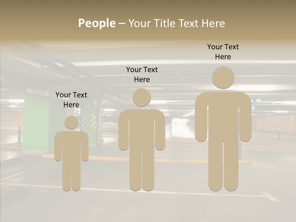 Parking Interior PowerPoint Template