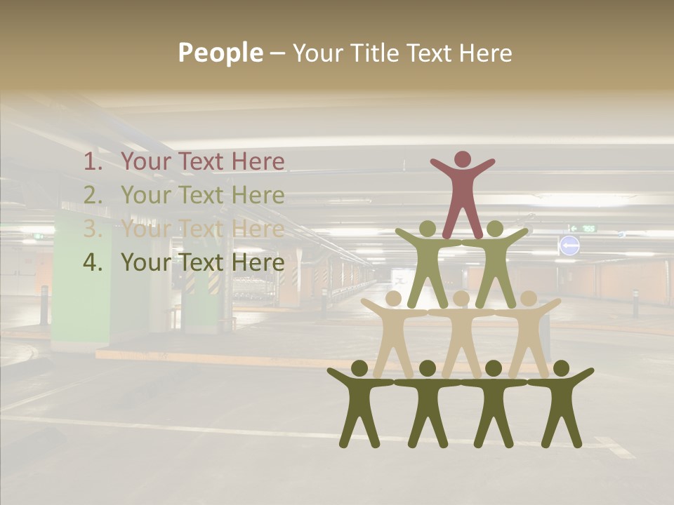Parking Interior PowerPoint Template