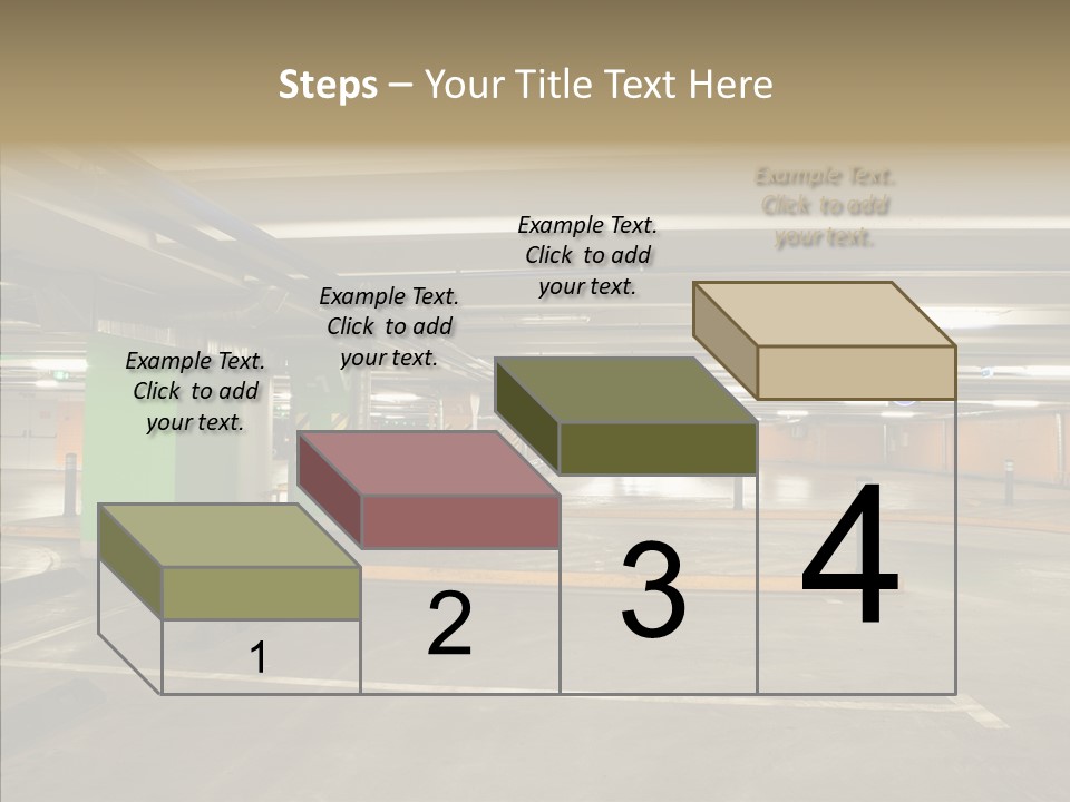 Parking Interior PowerPoint Template