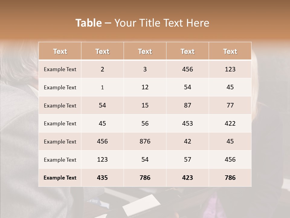 Reception PowerPoint Template