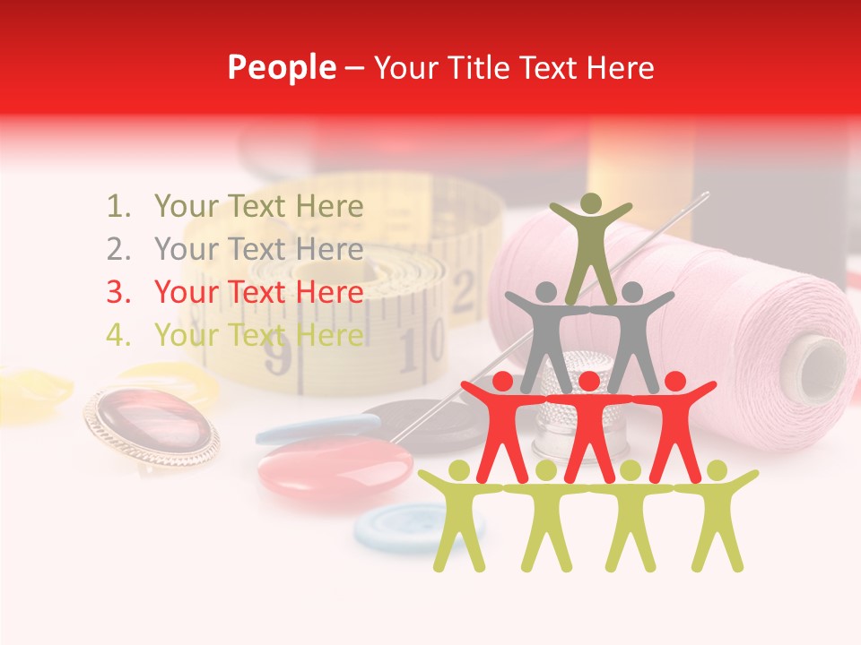 People Office Board PowerPoint Template