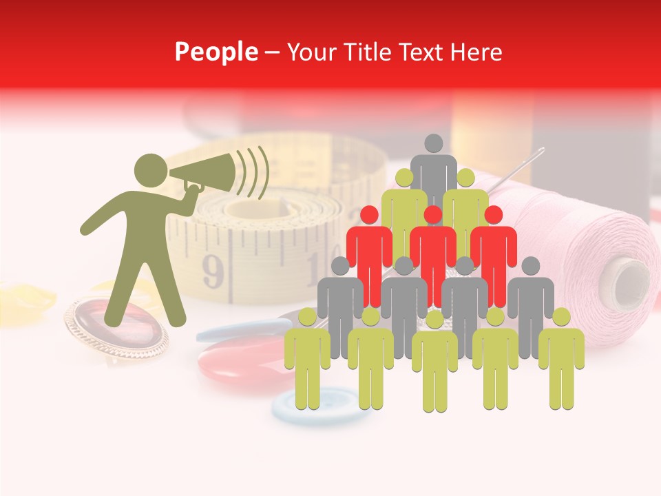 People Office Board PowerPoint Template