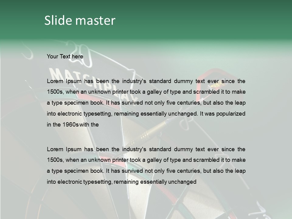 Concepts Sport Life PowerPoint Template