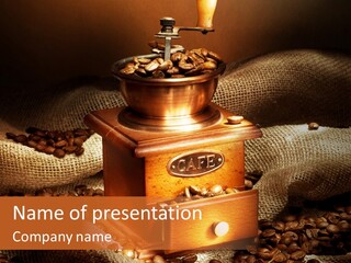 Coffee Store PowerPoint Template